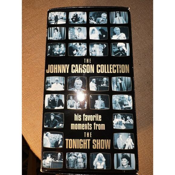 Johnny Carson: His Favorite Moments From the Tonight Show - Set 4 VHS Tapes - Picture 6 of 10
